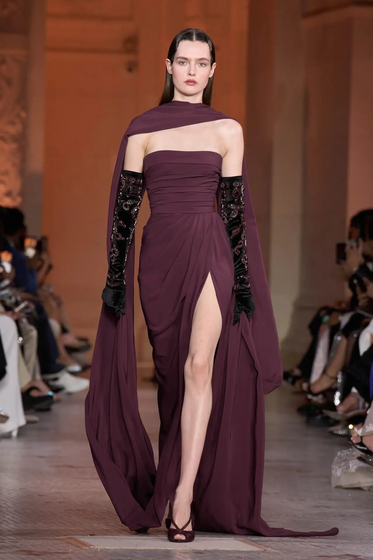 Kaia — Sheath — One-Shoulder — view 1