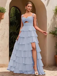 Ball Gown Sweetheart Sleeveless Solid Flowers Prom Dresses — view 12