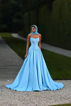 Willow — Ball Gown — Strapless — Mini — view 2
