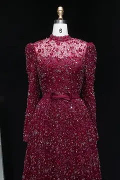 Gemma — A-Line — High Neck — view 13