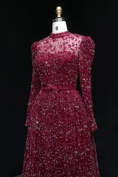 Gemma — A-Line — High Neck — view 14
