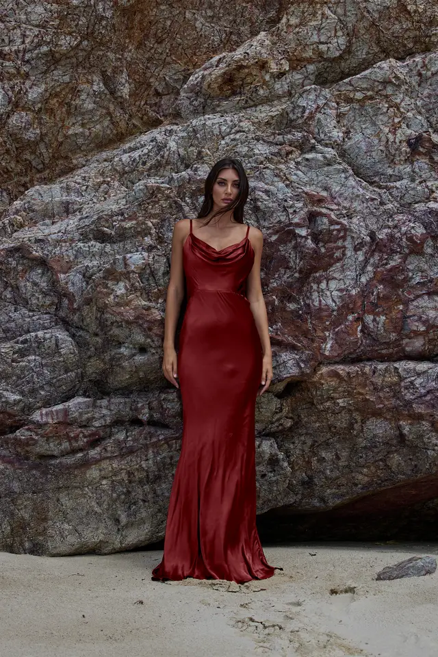 Women's Misty Bridesmaid Dress for Wedding Party