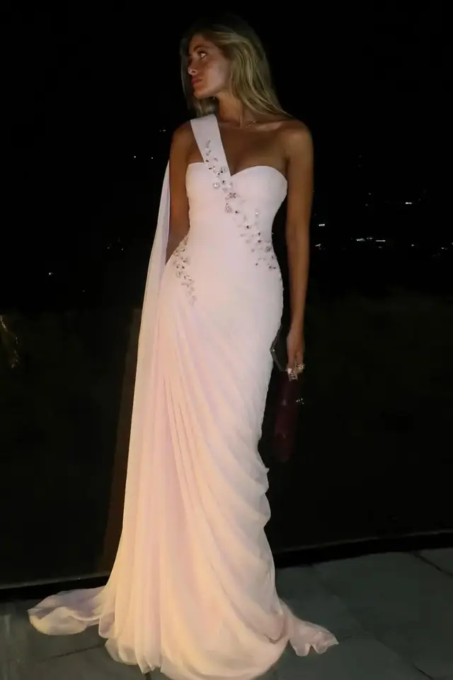 Elowen — Sheath — One-Shoulder — Evening Gown