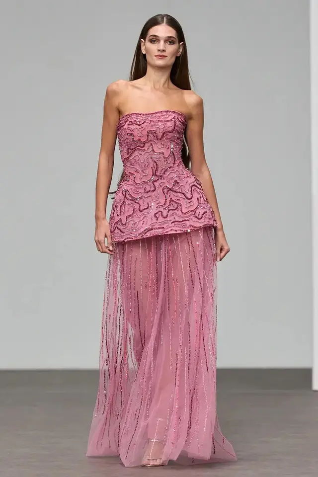 Sage — Evening Gown