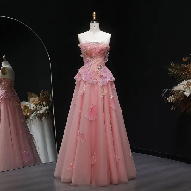 Eden — Ball Gown — Strapless — Floor-Length