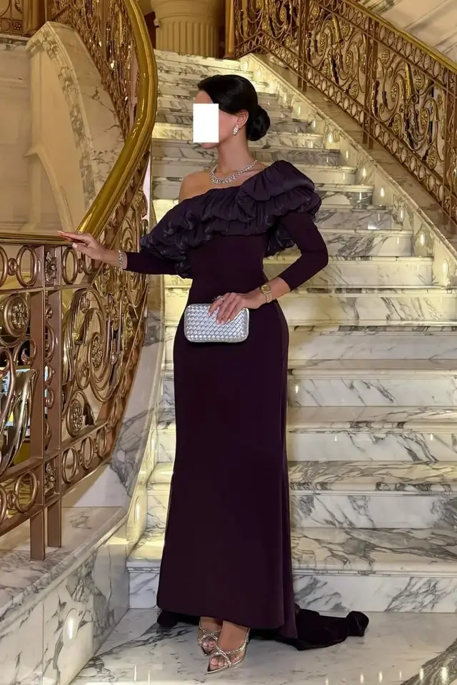Cleo — Sheath — One-Shoulder — Evening Gown